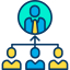 Hierarchy structure icon 64x64