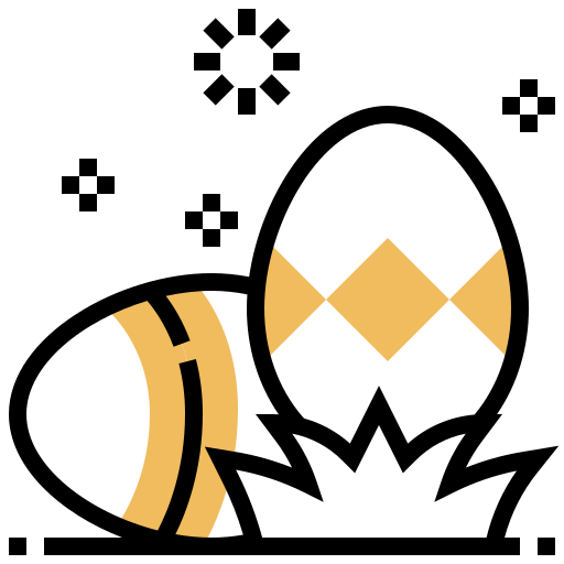 Easter eggs icon