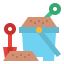 Sand toy アイコン 64x64