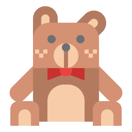Teddy bear icon