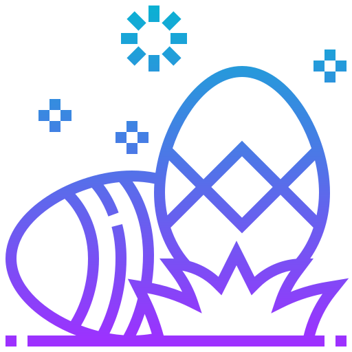 Easter eggs icon