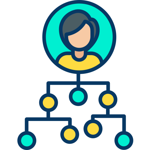 Hierarchical structure icon