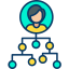 Hierarchical structure icon 64x64