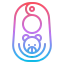 Baby bib icon 64x64