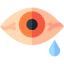 Red eyes icon 64x64