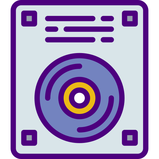 Hard disk icon
