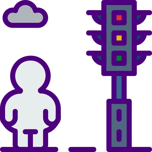 Traffic light icon