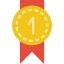 Gold medal іконка 64x64