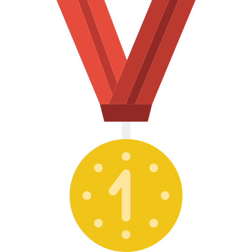 Gold medal icon
