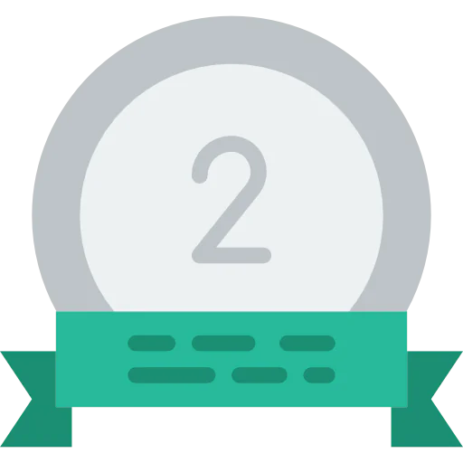 Silver medal icon