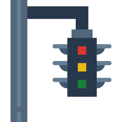 Traffic light icon
