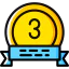 Bronze medal icon 64x64