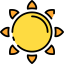 Sun icon 64x64