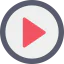 Play button icon 64x64