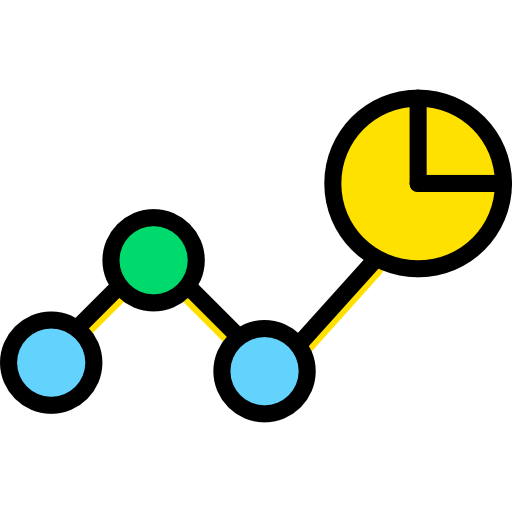 Line chart icon