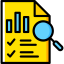 Bar chart icon 64x64