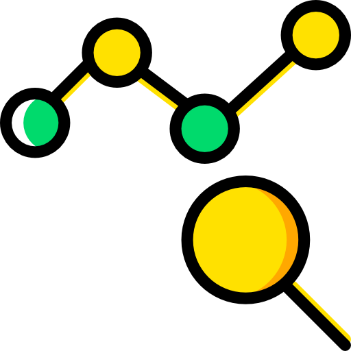 Line chart icon