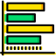Bar chart icon 64x64