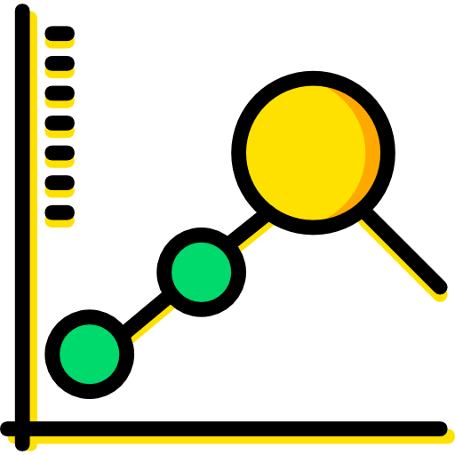 Line chart icon