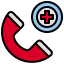 Emergency call icon 64x64