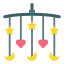 Crib toy icon 64x64