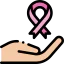 Pink ribbon icon 64x64