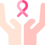 Pink ribbon icon 64x64