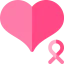 Pink ribbon icon 64x64