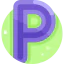P アイコン 64x64