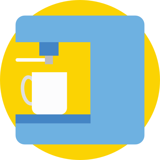 Coffee machine icon