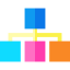 Hierarchical structure icon 64x64