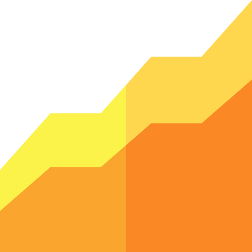 Line graph icon