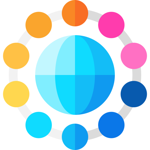 Global network icon