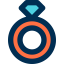 Wedding ring icon 64x64