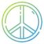 Peace sign Symbol 64x64