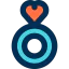 Wedding ring icon 64x64