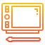 Drawing tablet ícono 64x64