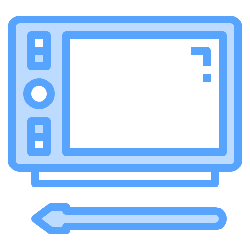 Drawing tablet icon
