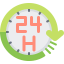 24 часа иконка 64x64