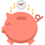 Piggy bank icon 64x64