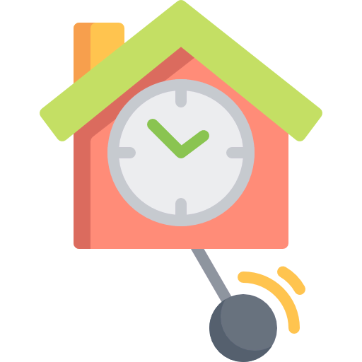Cuckoo clock icon