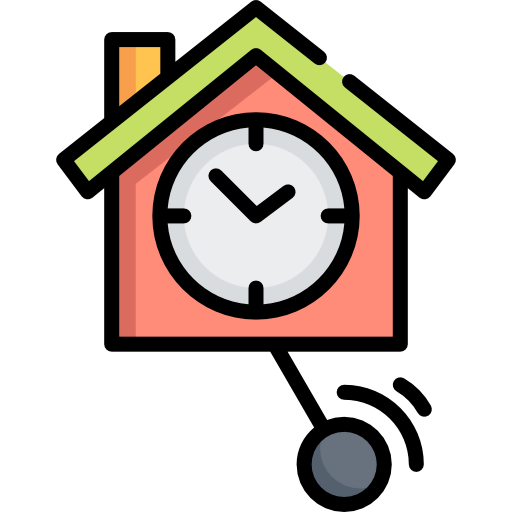 Cuckoo clock icon