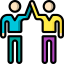 High five icon 64x64