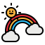Rainbow icon 64x64
