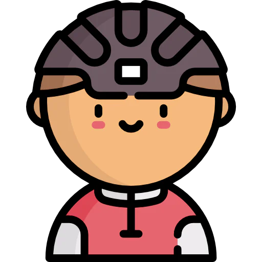 Cyclist icon