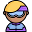 Skier icon 64x64