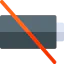 Empty battery icon 64x64
