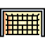 Football goal icon 64x64