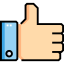 Thumbs up ícono 64x64