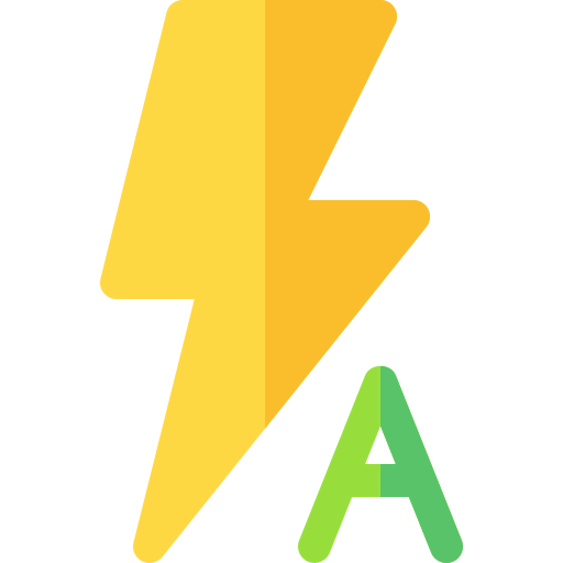 Auto flash icon
